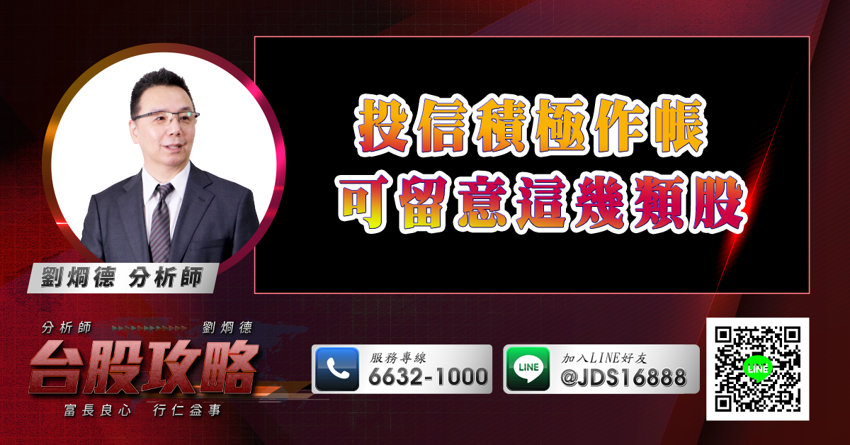 投信積極作帳 可留意這幾類股 (圖)